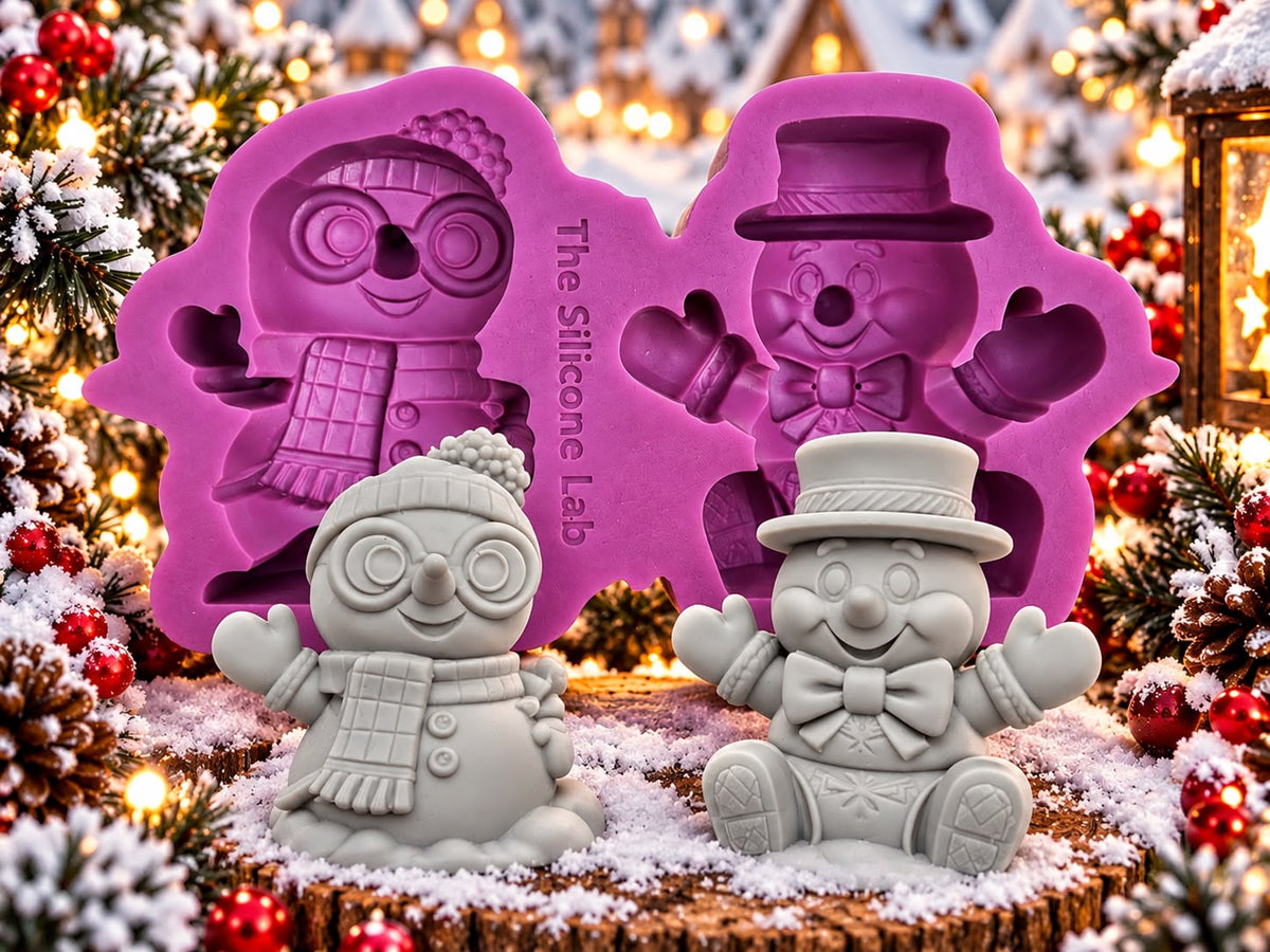 Mr & Mrs Snowy 3D Duo