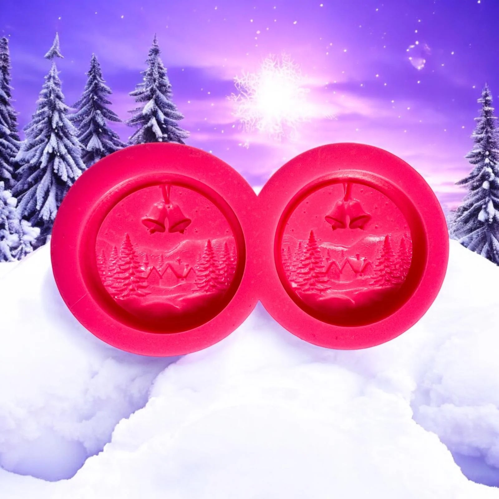 3D Scenic Christmas Duo