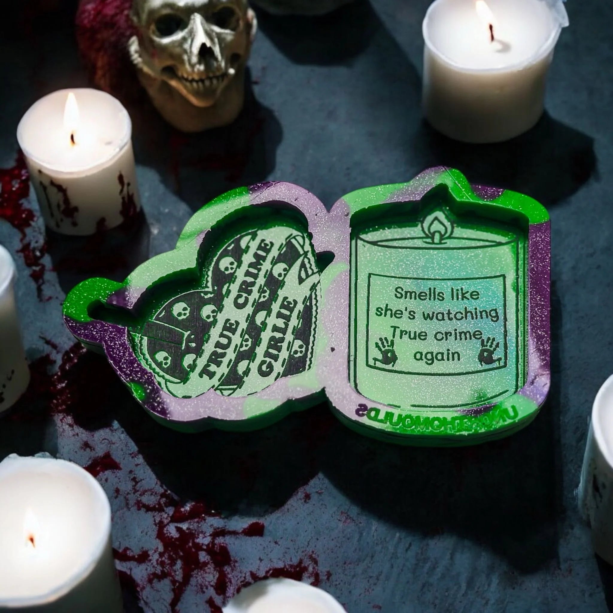 True Crime Girlie & Candle Duo