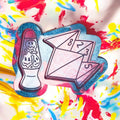 Lava Lamp & Paper Fortune Duo